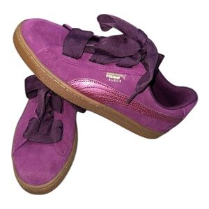 NWOT Puma 36491801 Suede Sneakers Purple Size 7C
